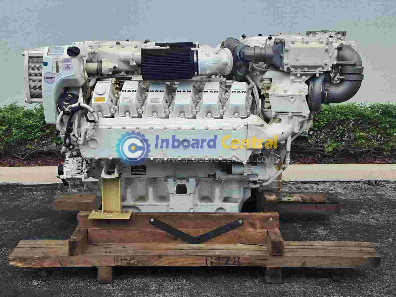 MAN V-12 180 Marine Diesel Engine