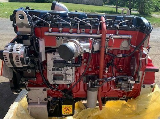 2019 Cummins QSG12 335HP ECM Diesel Engine