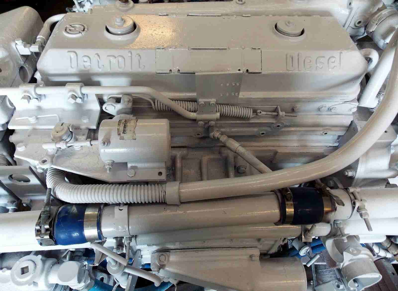 Detroit Diesel 471TI 350HP J&T Series Marine Diesel