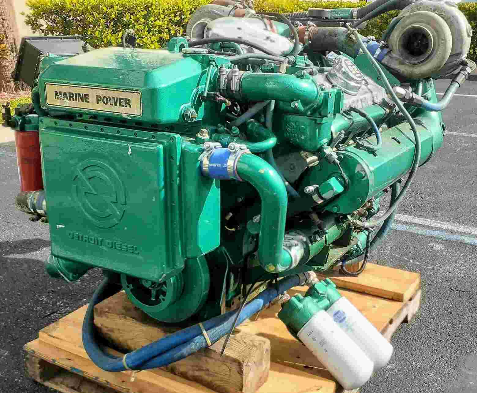 Detroit Diesel 8V92TA DDEC II Marine Diesel Engine