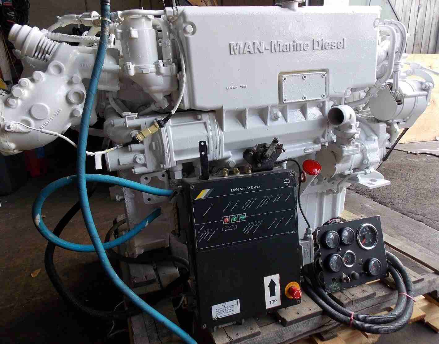 MAN D0836-LE401 450HP Marine Diesel Engine