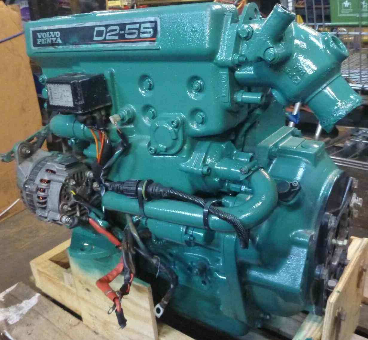 Volvo Penta D2-55F 55hp Marine Diesel Engine